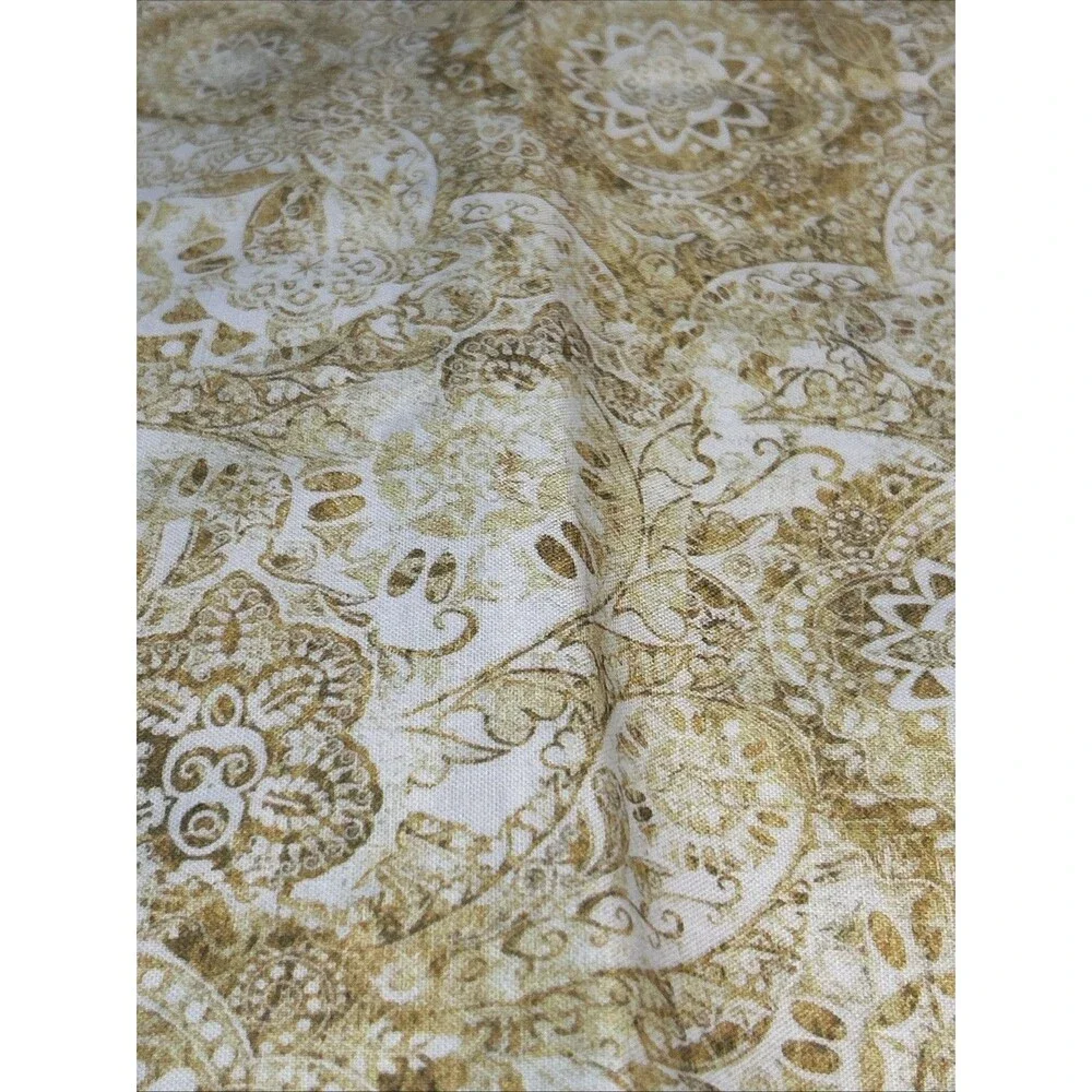 Fabric 4 Pc Lot Quilting Crafts Sewing Art Project Cotton Neutral Shades